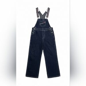 Rare 90's Vintage Deadstock FUBU Baggy Denim Overalls Jeans Small